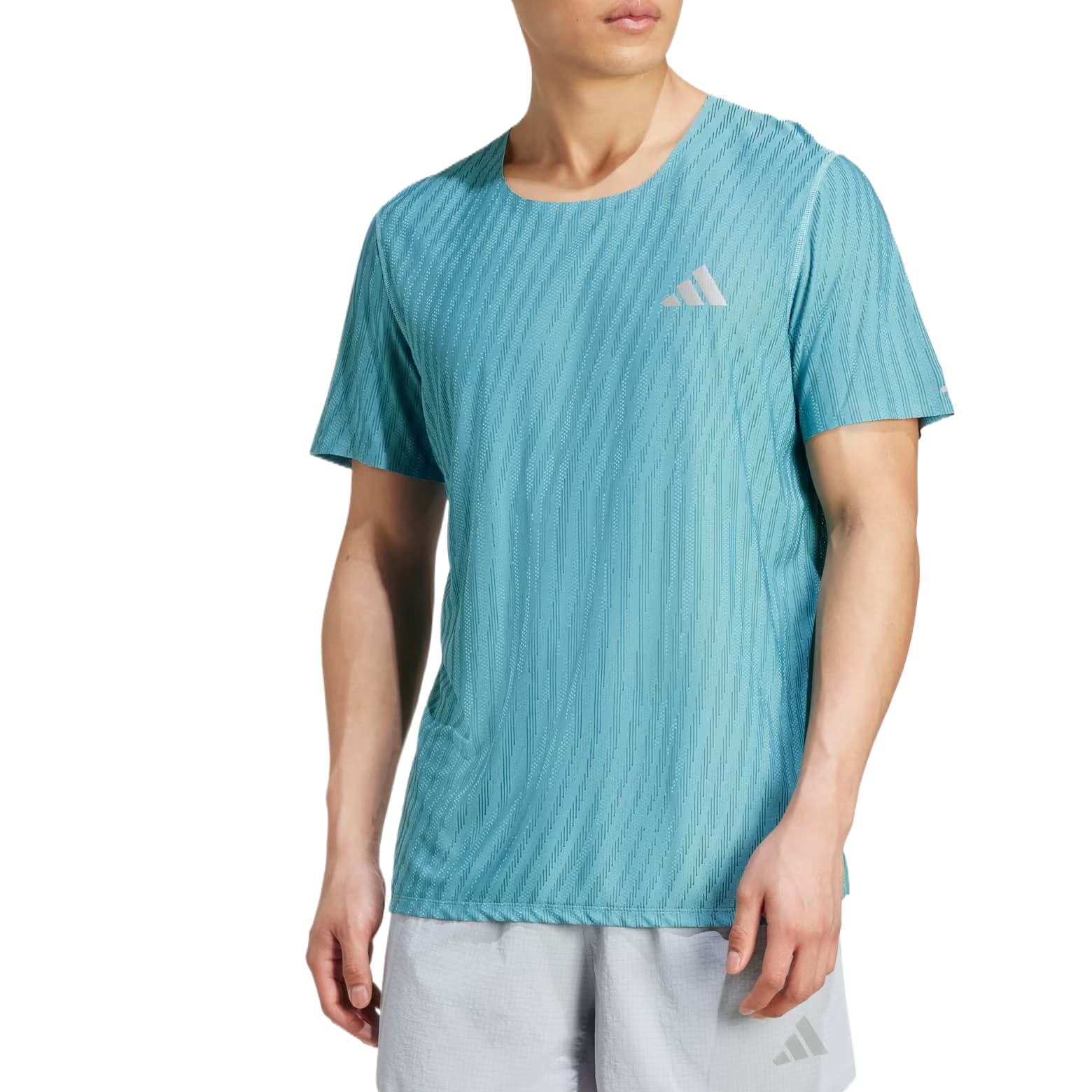 Футболка Adidas Climacool T Рубашка Мужская Зеленая - изображение 1