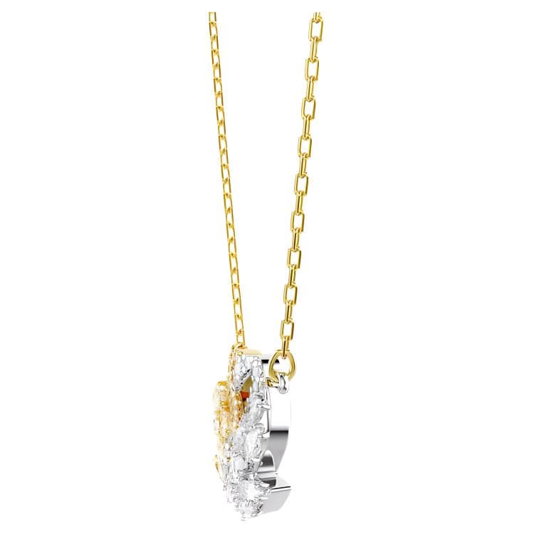 Ожерелье Swarovski Swan Золотое Покрытие Женское Золотое Серебряное Ожерелье - изображение 2