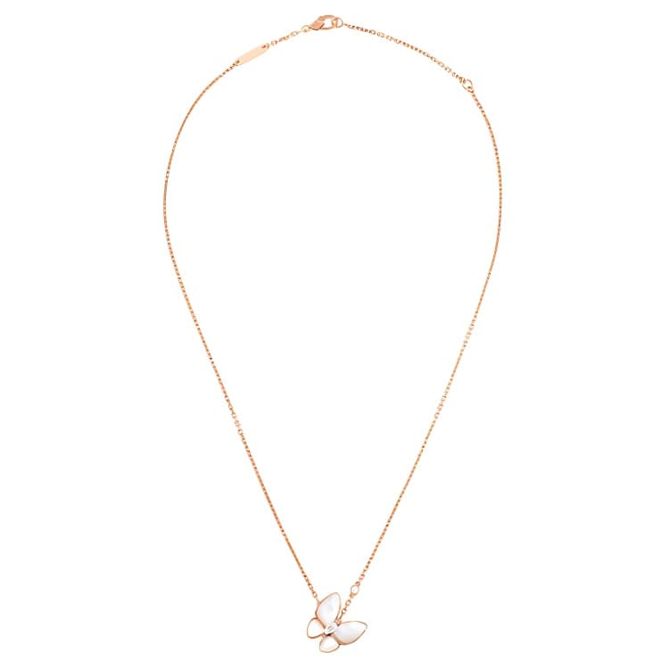 Ожерелье Van Cleef Arpels Two Butterfly - изображение 2