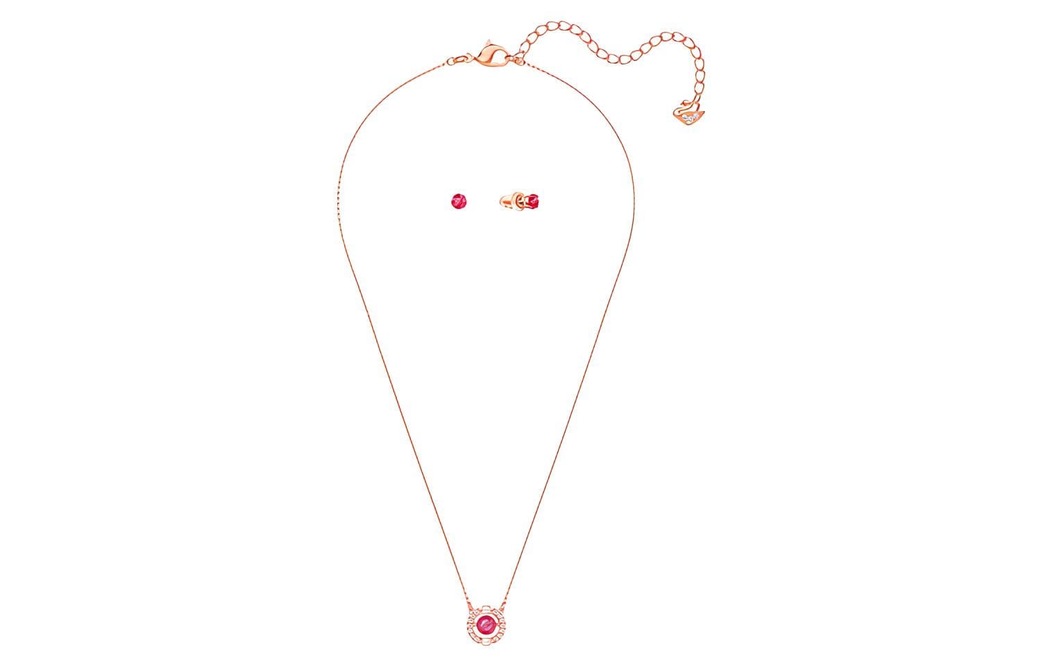 Ожерелье Swarovski Sparkling Dance Round - изображение 3