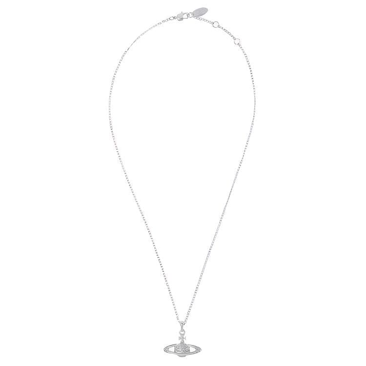 Ожерелье Vivienne Westwood Mini Bas Relief Pendant Silver - изображение 2