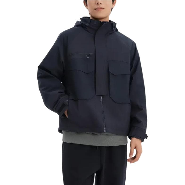 Куртка DECATHLON Куртки и пальто Мужской дымчатый черный - изображение 1