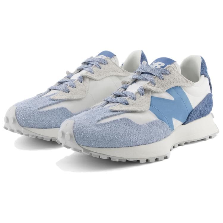 Кроссовки New Balance NB 327 Low Top Повседневная обувь Унисекс Серый Синий - изображение 2