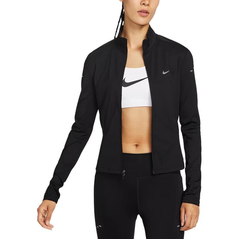 Куртка NIKE Куртки Пальто Женские Черный - изображение 3