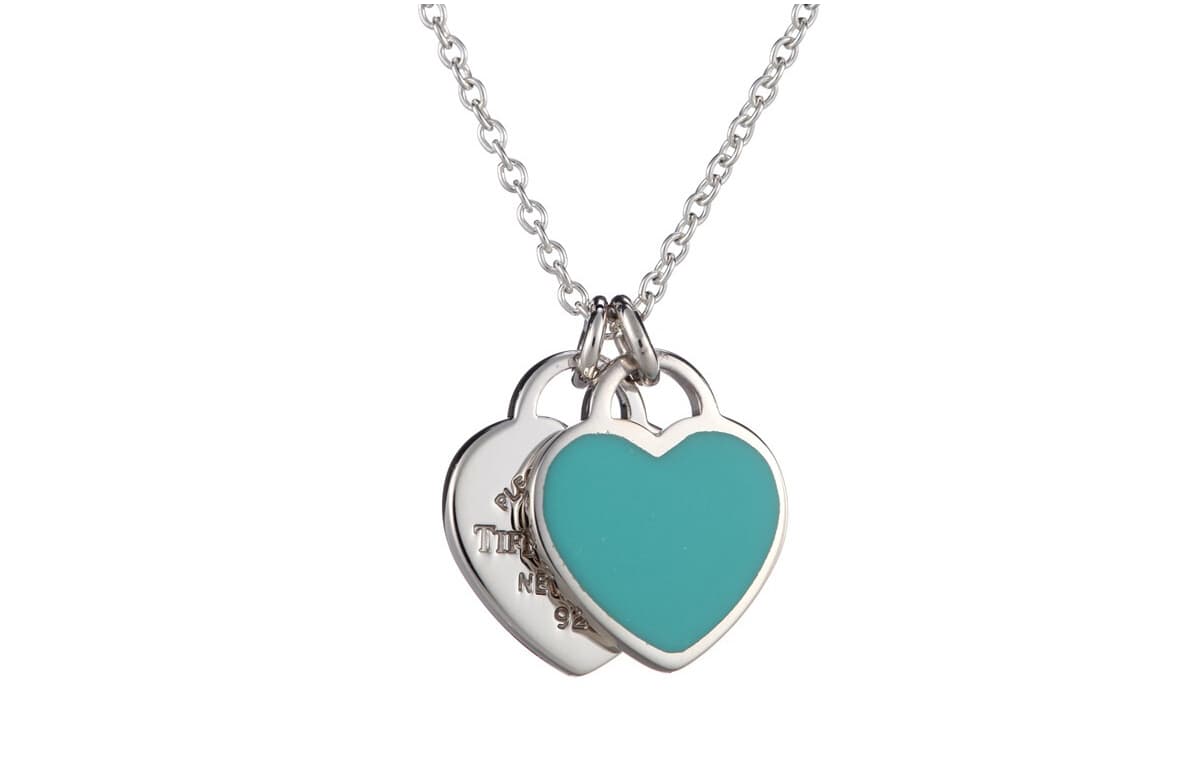 Ожерелье Tiffany & Co. Return to Tiffany Blue Enamel Pendant Necklace - изображение 2