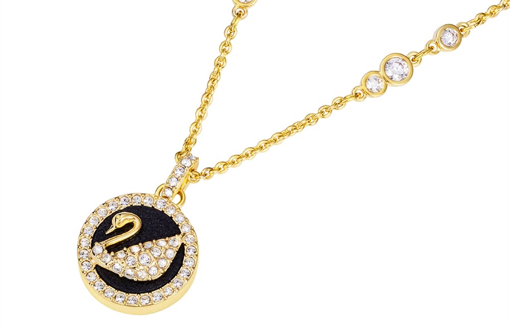 Ожерелье Swarovski Leather Swan - изображение 2