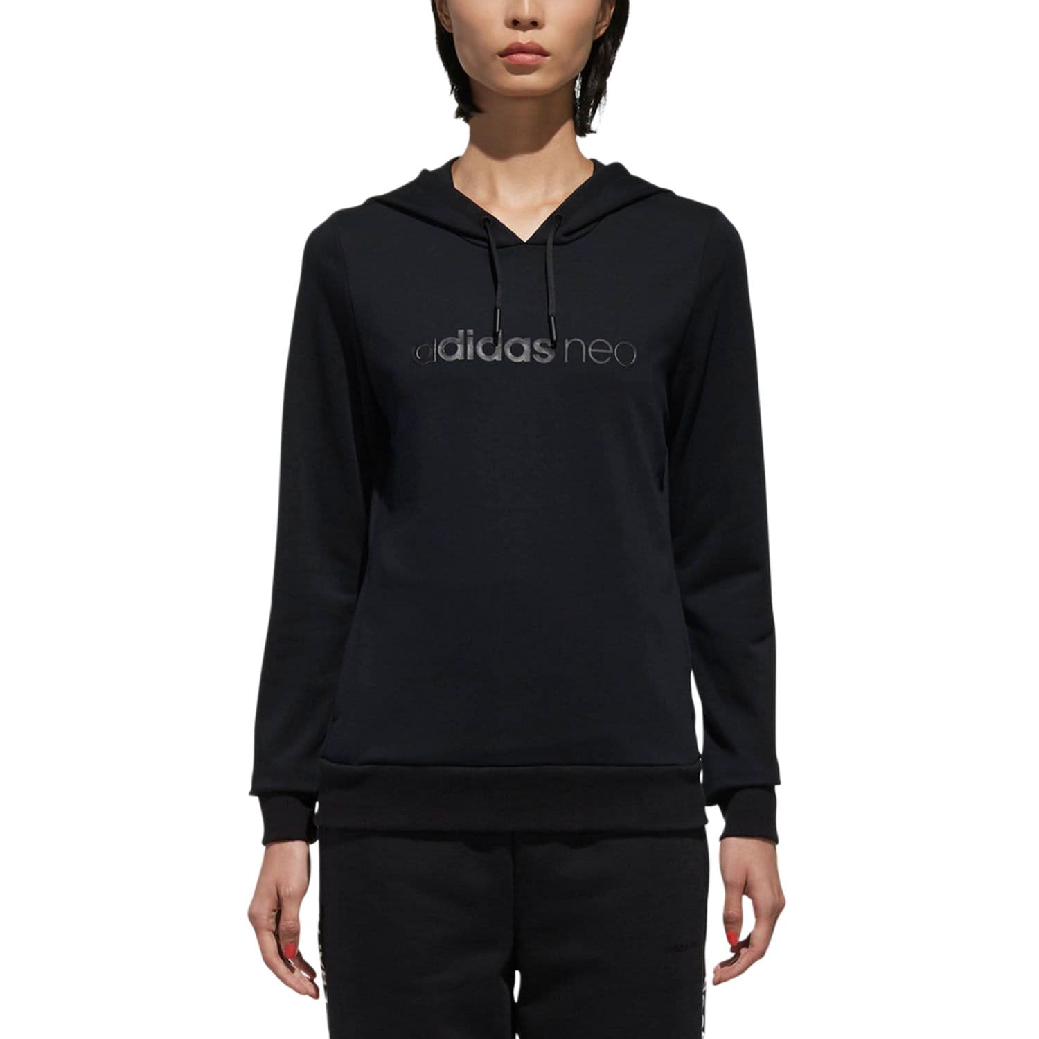 Худи Adidas Neo Толстовка Женское Черное - изображение 1