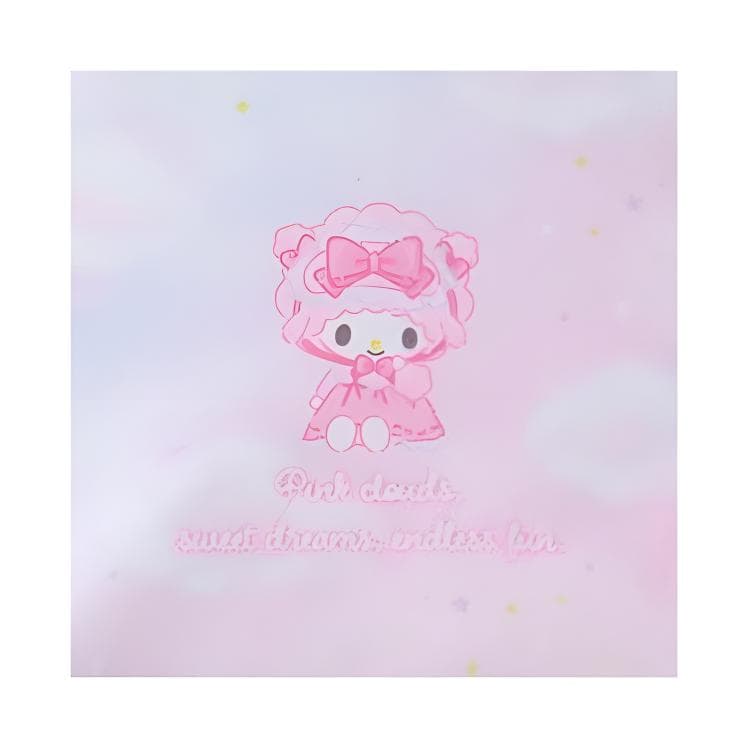 Портмоне Sanrio Полиэстер Волокно Кошелек для монет Женский Розовый - изображение 5