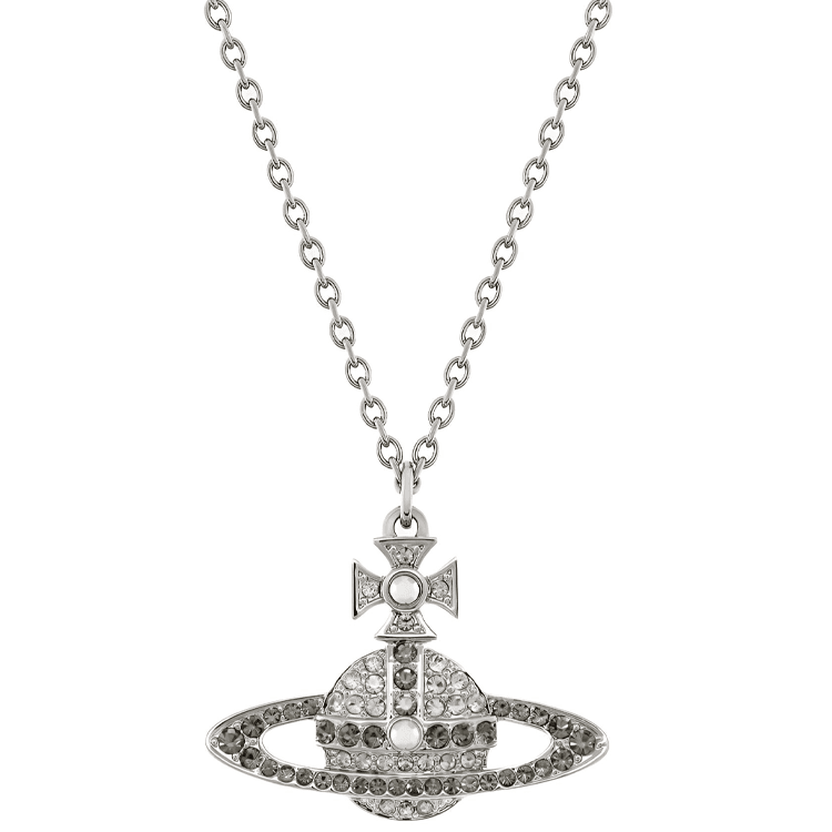 Ожерелье Вивьен Вествуд Brass Necklaces Унисекс Серебряный - изображение 1