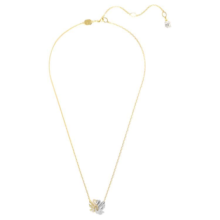 Ожерелье Swarovski Swan Золотое Покрытие Женское Золотое Серебряное Ожерелье - изображение 3