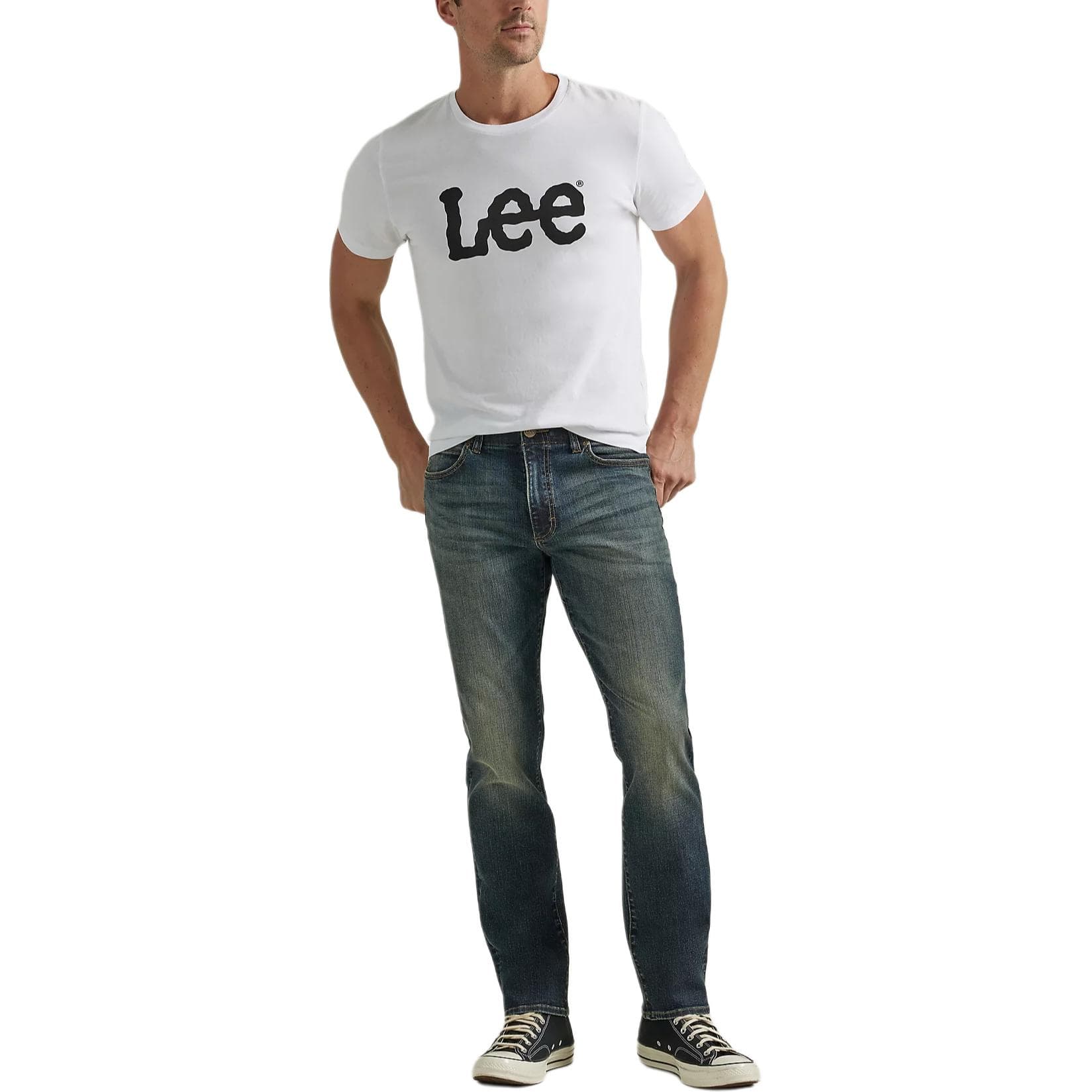 Штаны Lee совместный бренд Индиго Мужские Джинсы - изображение 1
