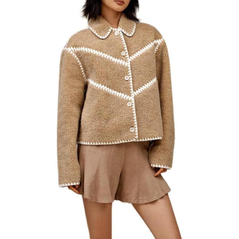 Куртка UGG SS25 Куртки и Пальто Женские Песочно-Серый - изображение 1
