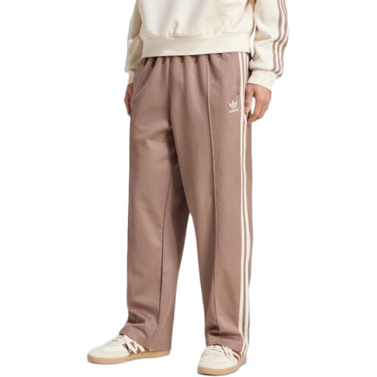 Штаны Adidas Originals ADICOLORFirebird Вязаные Тренировочные Штаны Мужские TRACE Коричневый - изображение 1