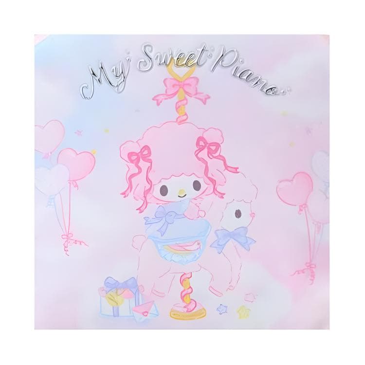 Портмоне Sanrio Полиэстер Волокно Кошелек для монет Женский Розовый - изображение 4