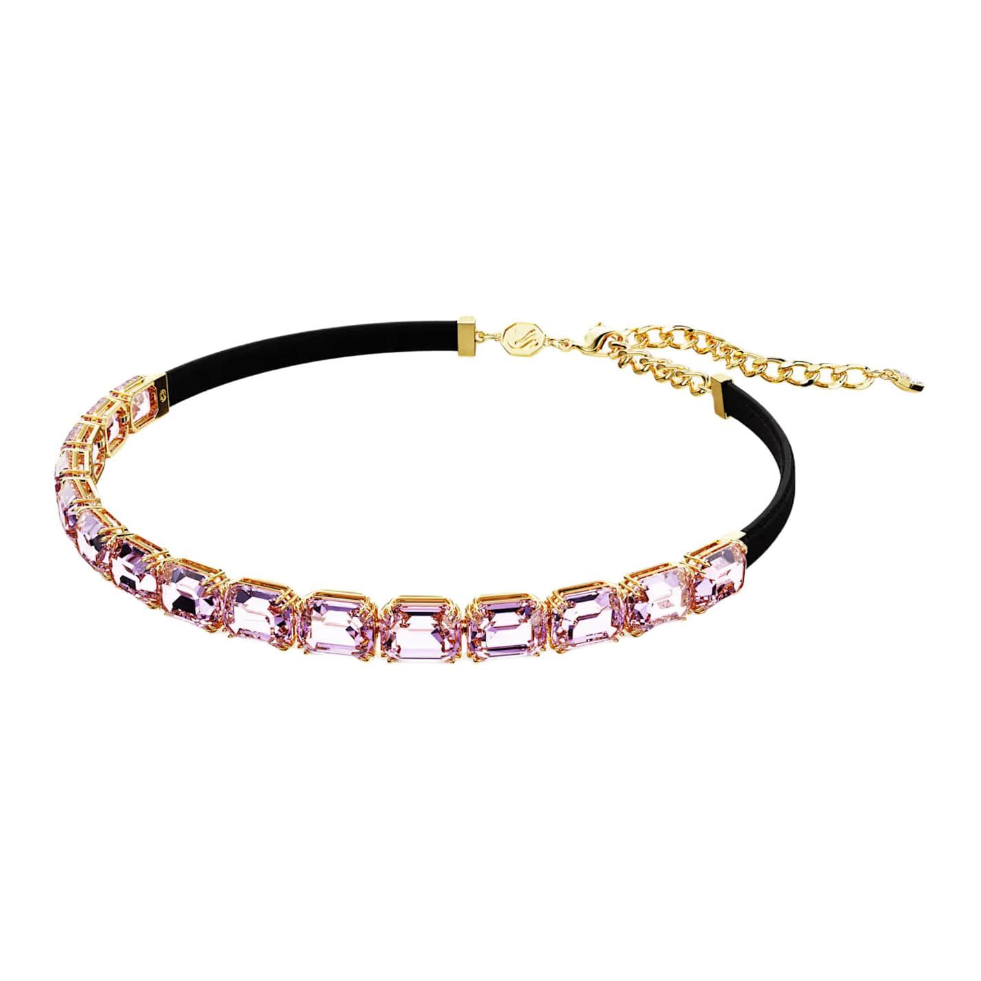 Ожерелье Swarovski Millenia Цепочки и Ожерелья Унисекс Фиолетовый - изображение 1