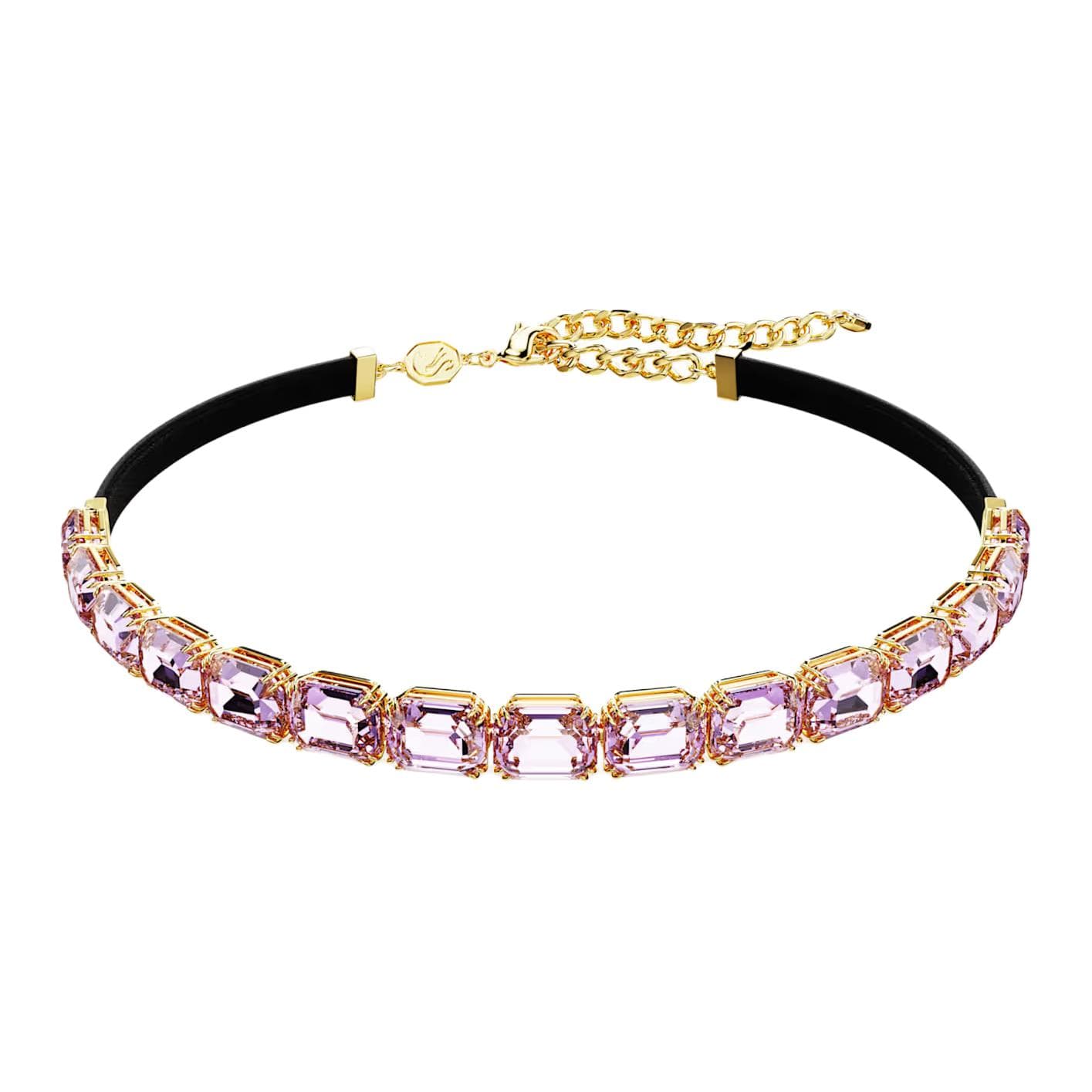 Ожерелье Swarovski Millenia Цепочки и Ожерелья Унисекс Фиолетовый - изображение 2