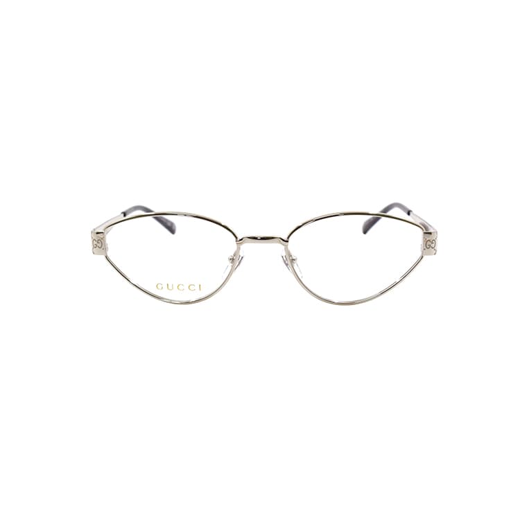 Оправа Gucci Кошачий глаз Оправы для очков Women's Silver - изображение 2