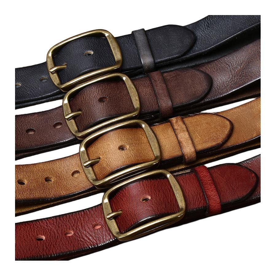 Ремень JEANSWEST Ремни из коровьей кожи Мужской 3,8 см - изображение 2