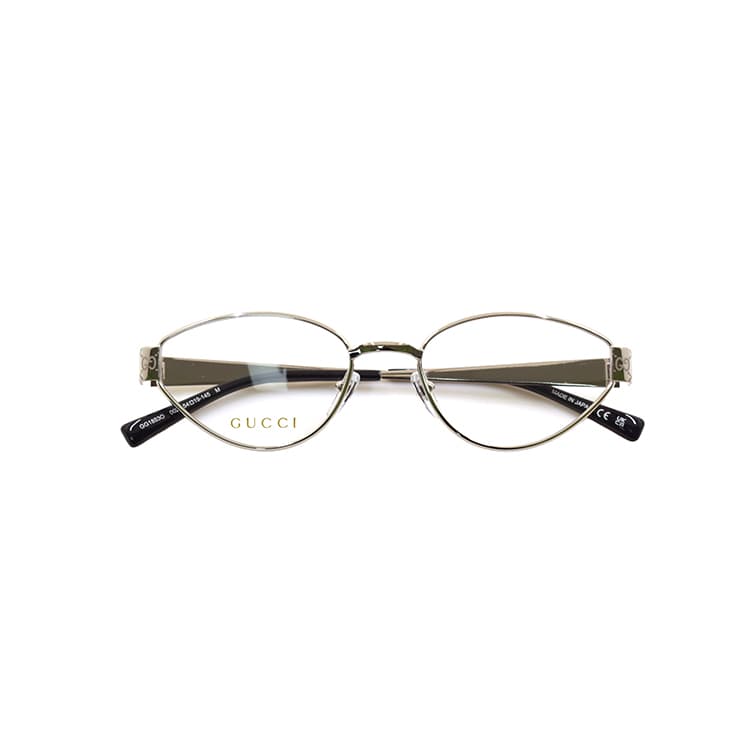 Оправа Gucci Кошачий глаз Оправы для очков Women's Silver - изображение 3