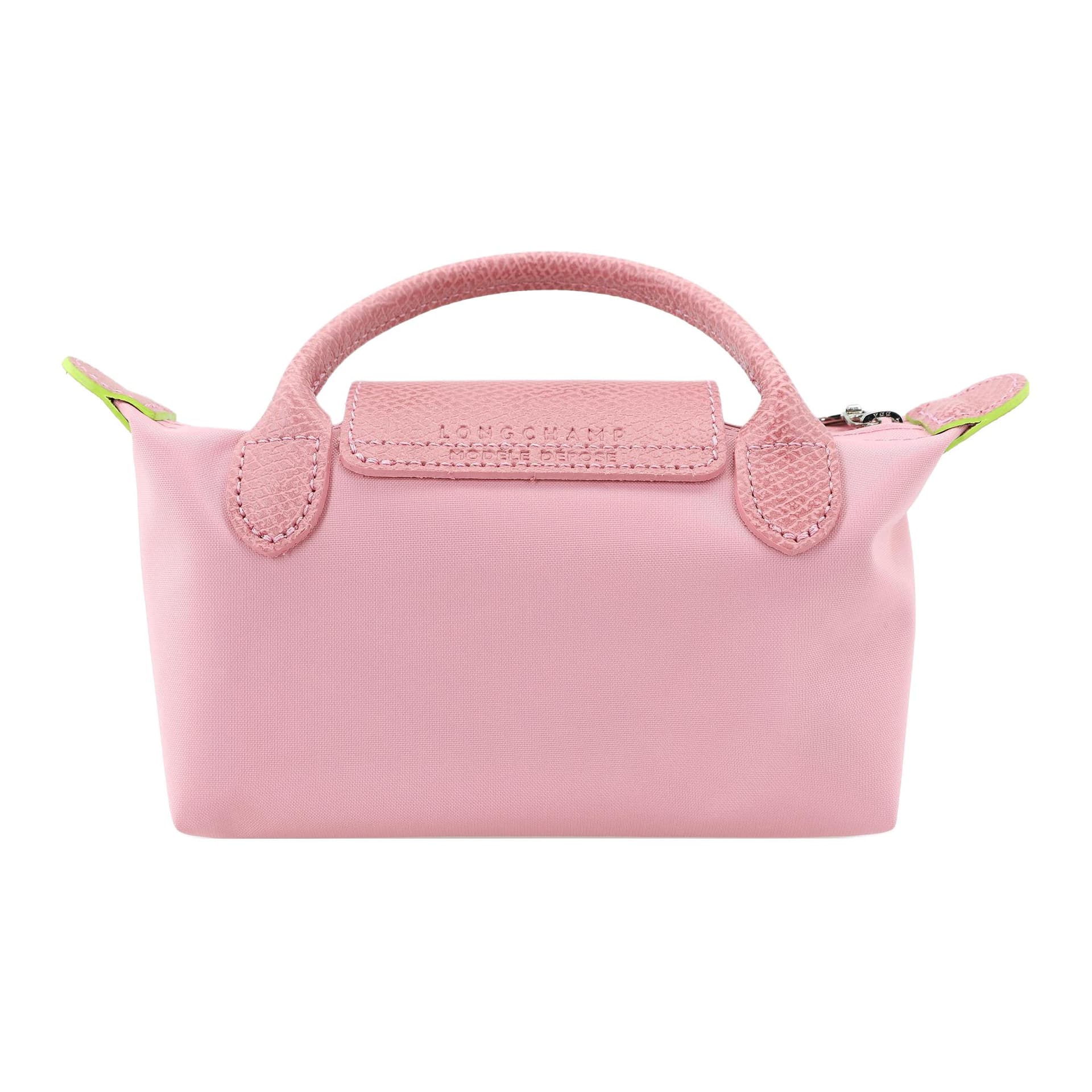 Сумка LONGCHAMP Le Pliage Green 17 Flower Pink - изображение 3