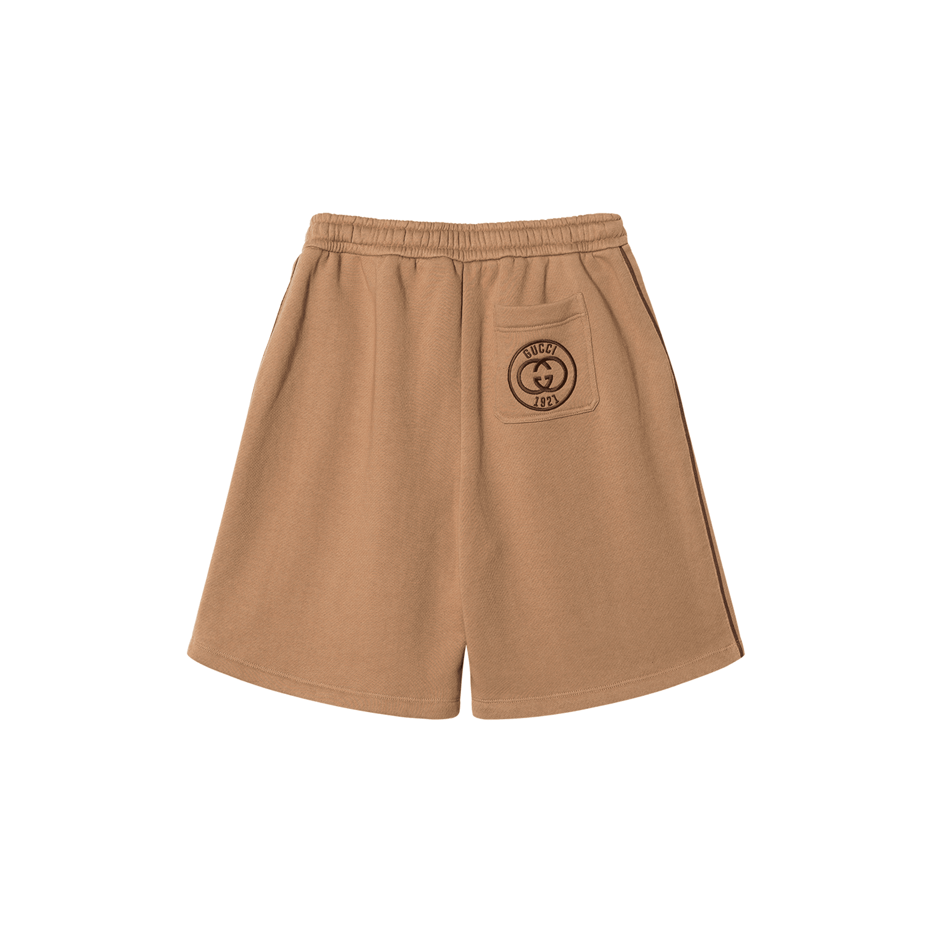 Шорты GUCCI Embroidered Cotton-Jersey Shorts - изображение 2