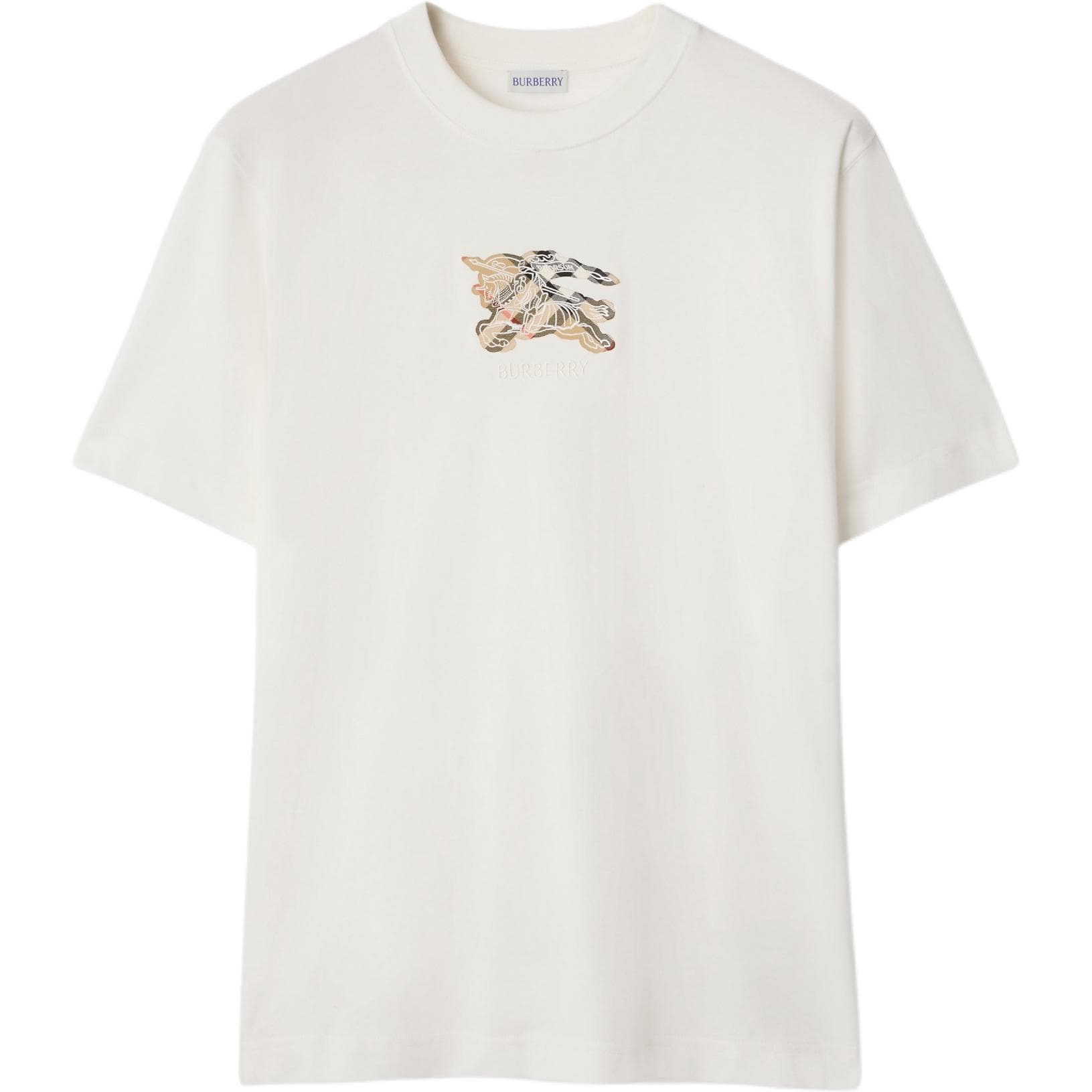 Футболка Burberry Белая Мужская T-рубашка - изображение 1