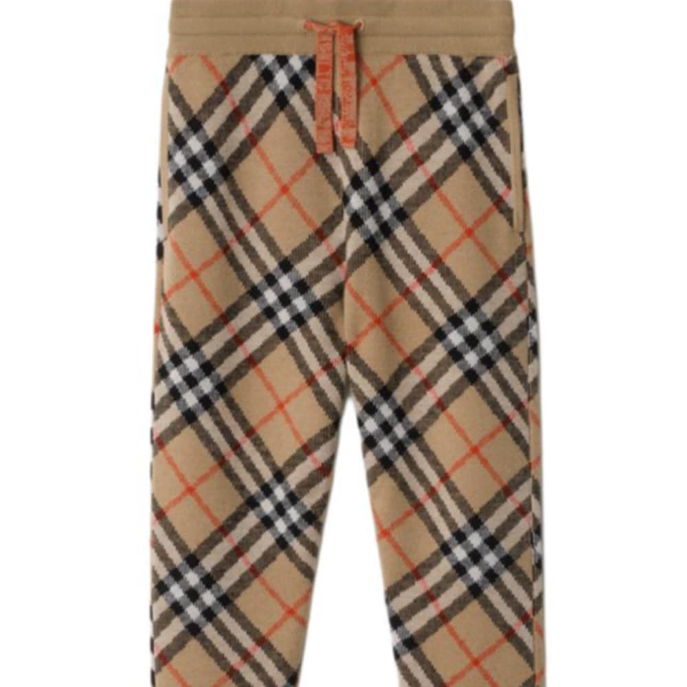 Детские Burberry Вязаные Спортивные Штаны - изображение 2