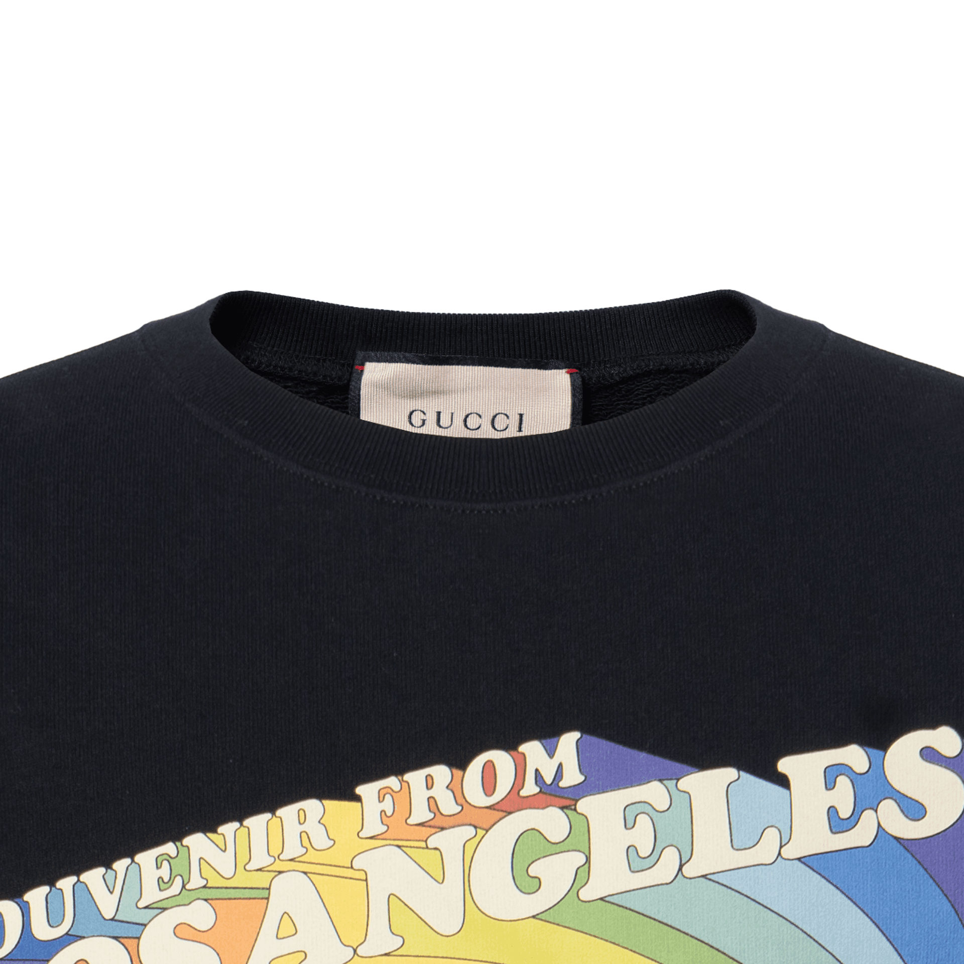 Кофта Gucci FW22 Star Print Crewneck Sweatshirt Black - изображение 4