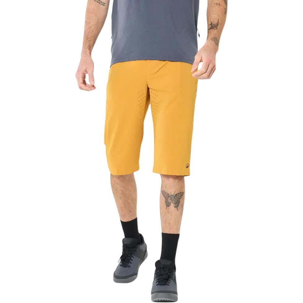 Шорты DECATHLON Коричнево-желтый/Дымчатый Черный Унисекс Повседневные шорты - изображение 1