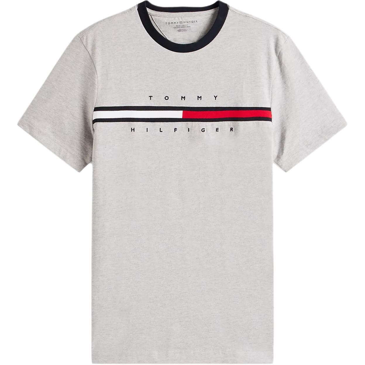 Футболка Tommy Hilfiger Серый Смешанный Цвет Мужская T-Рубашка - изображение 1
