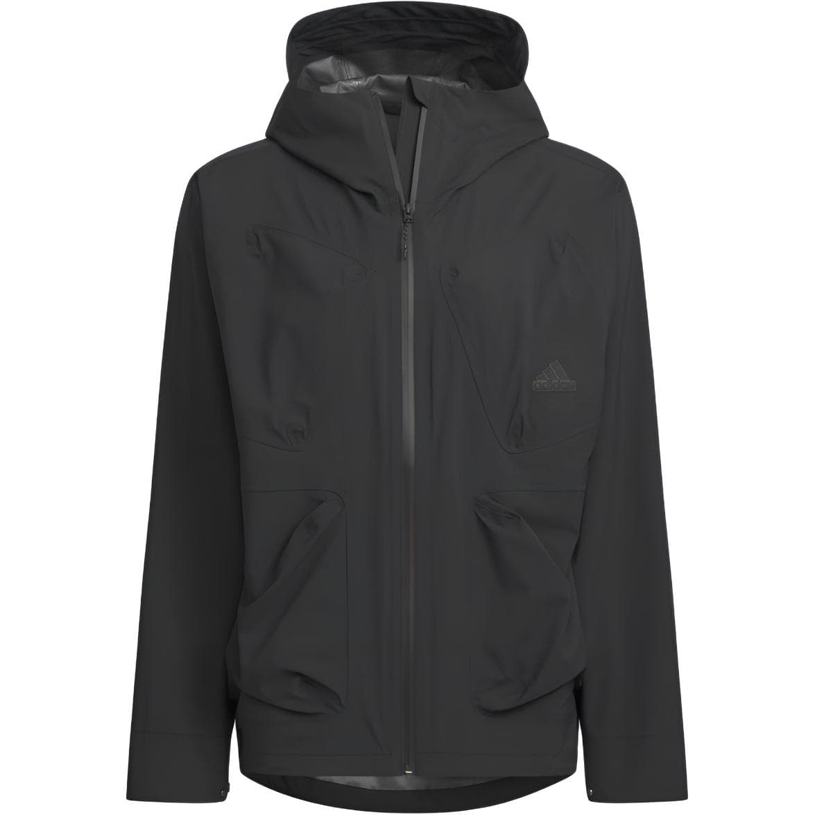 Куртка Adidas Tech Rain Куртка Куртки Пальто Мужской Черный - изображение 1