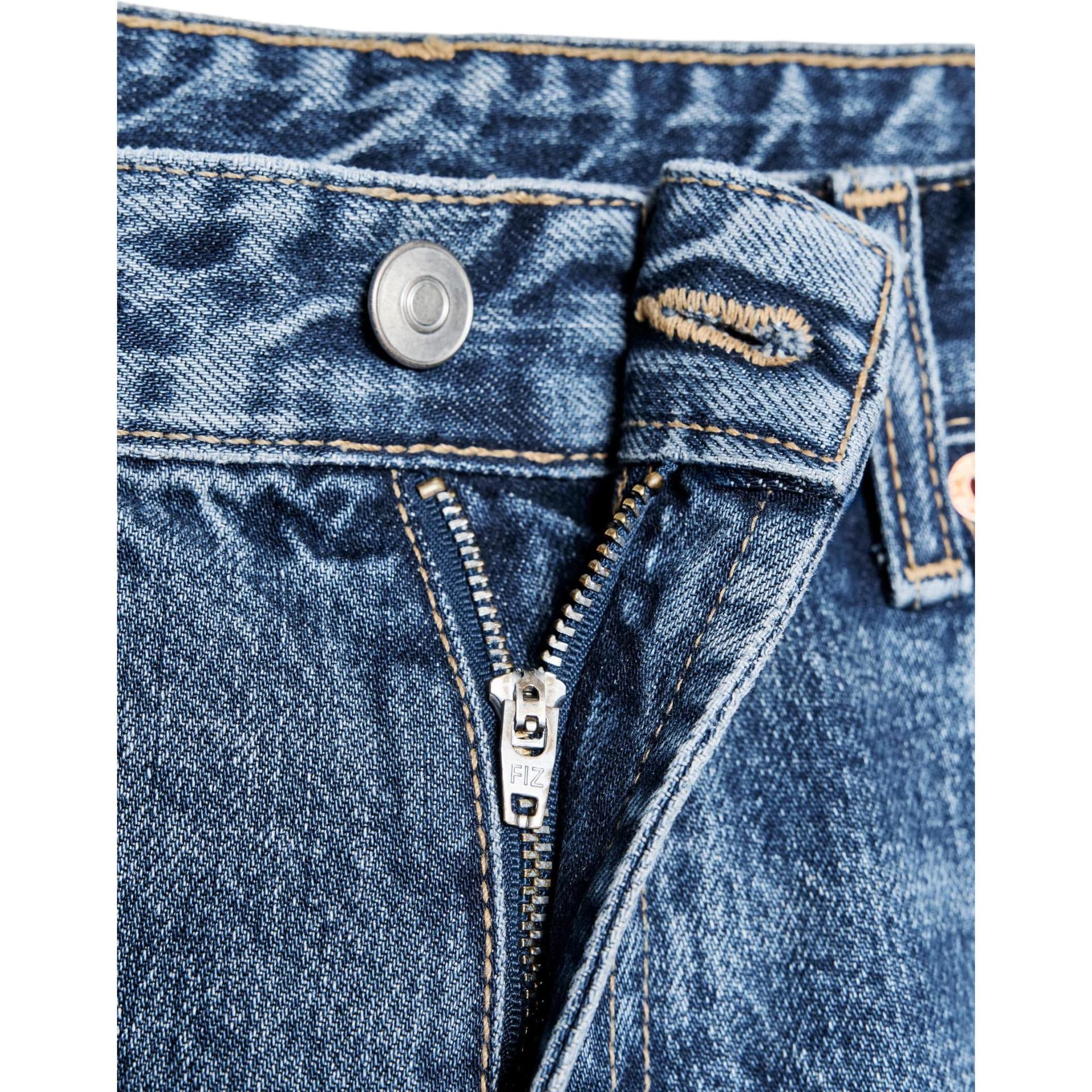 ZARA Trf Морской синий Женские джинсовые шорты - изображение 3