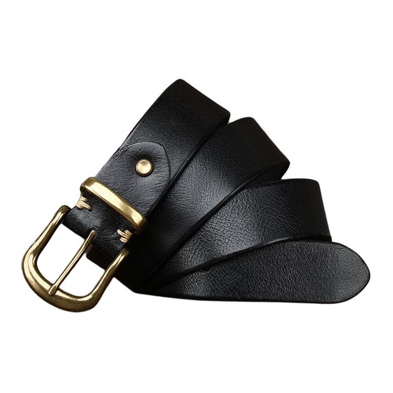 Ремень JEANSWEST Ремни из коровьей кожи Мужской 3,8 см - изображение 3