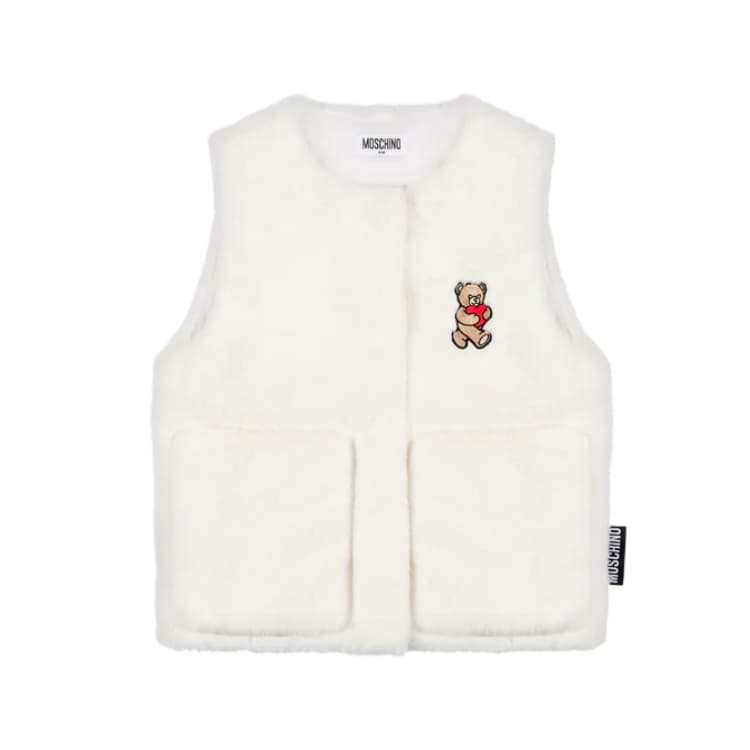MOSCHINO Жилет Тедди Детский Возраст 3-7 лет - изображение 1