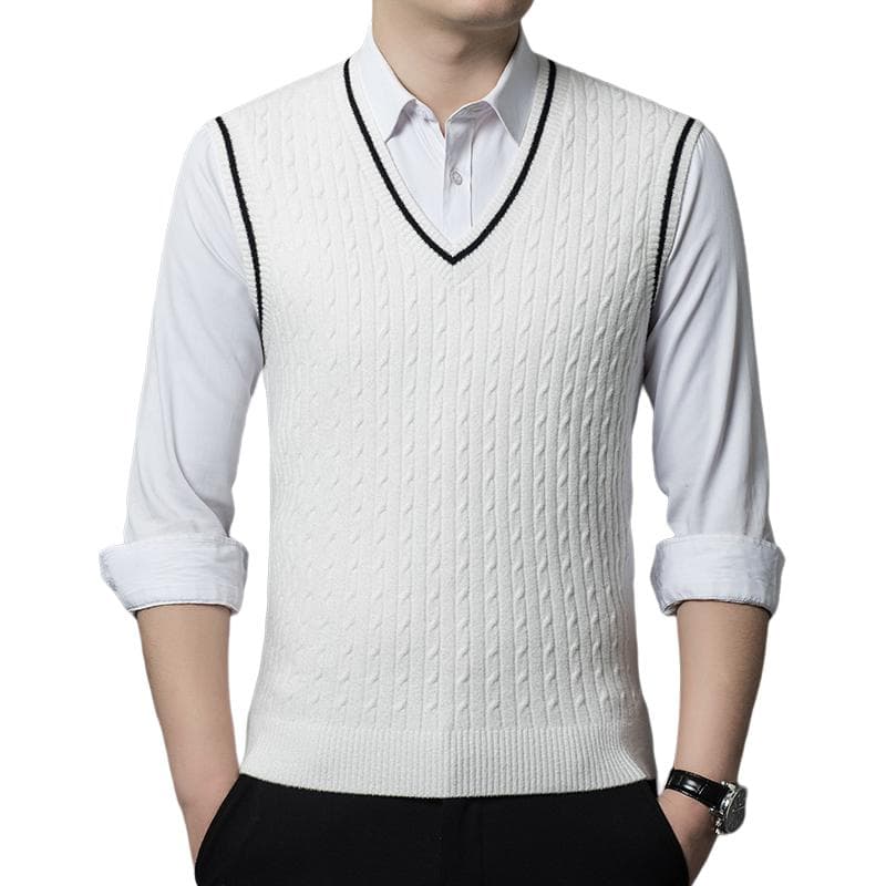 Майка Pierre Cardin V-Neck Knit Vest - изображение 1
