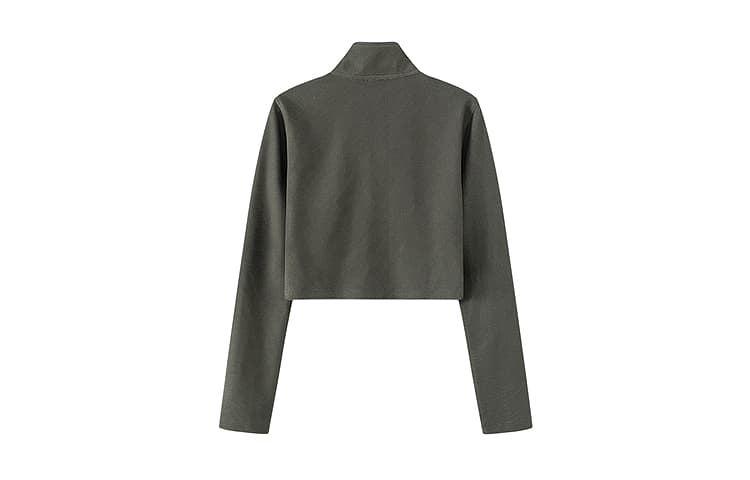 CHUU Черное женское короткое пальто - изображение 2