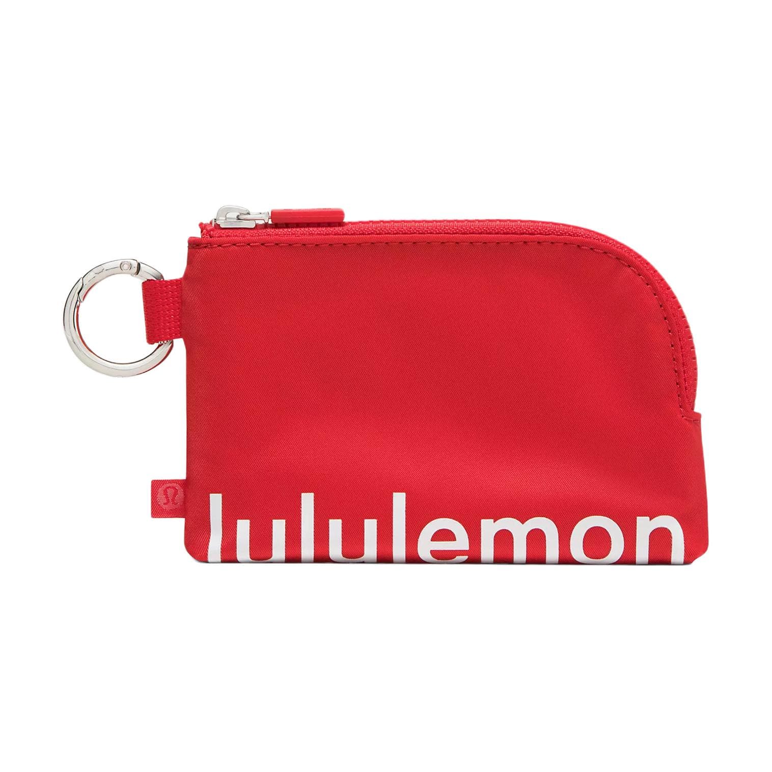 Картхолдер Lululemon Clippable Нейлон Визитницы Унисекс Красный и Белый - изображение 1
