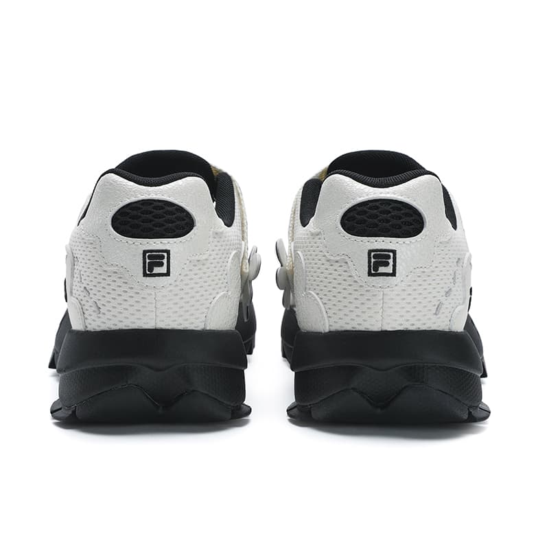 Кроссовки FILA DISRUPTOR 2 FLOWER Повседневная обувь Женская Белый Черный - изображение 4