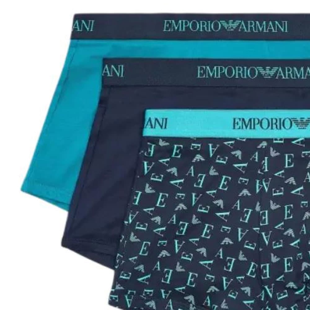 Трусы EMPORIO ARMANI EA Боксеры Мужские 3 упаковки - изображение 4