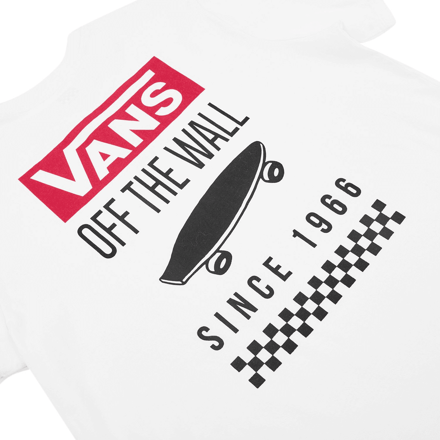Футболка Vans Стандартная (Обычная) T-Рубашка Женская Белая - изображение 3