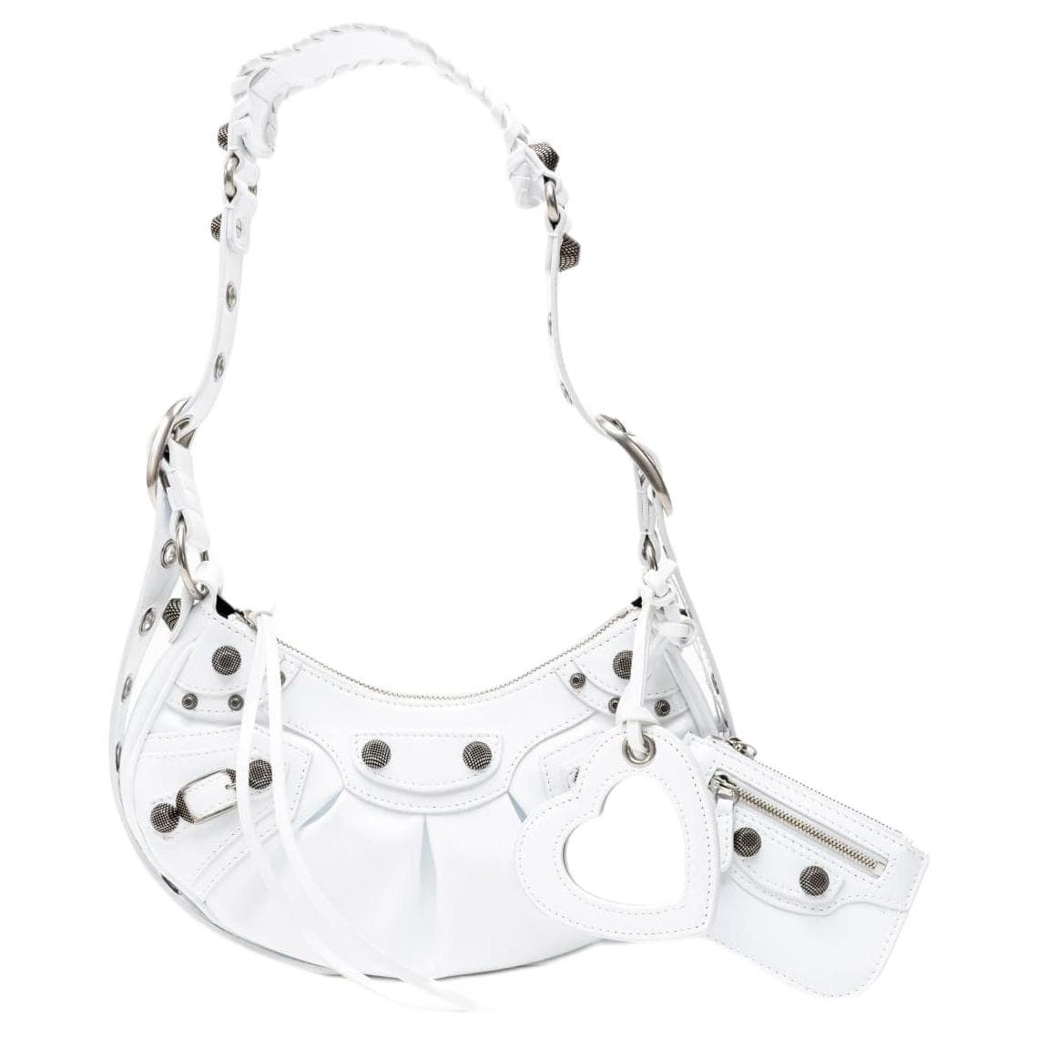 Сумка через плечо Balenciaga Le Cagole White - изображение 2