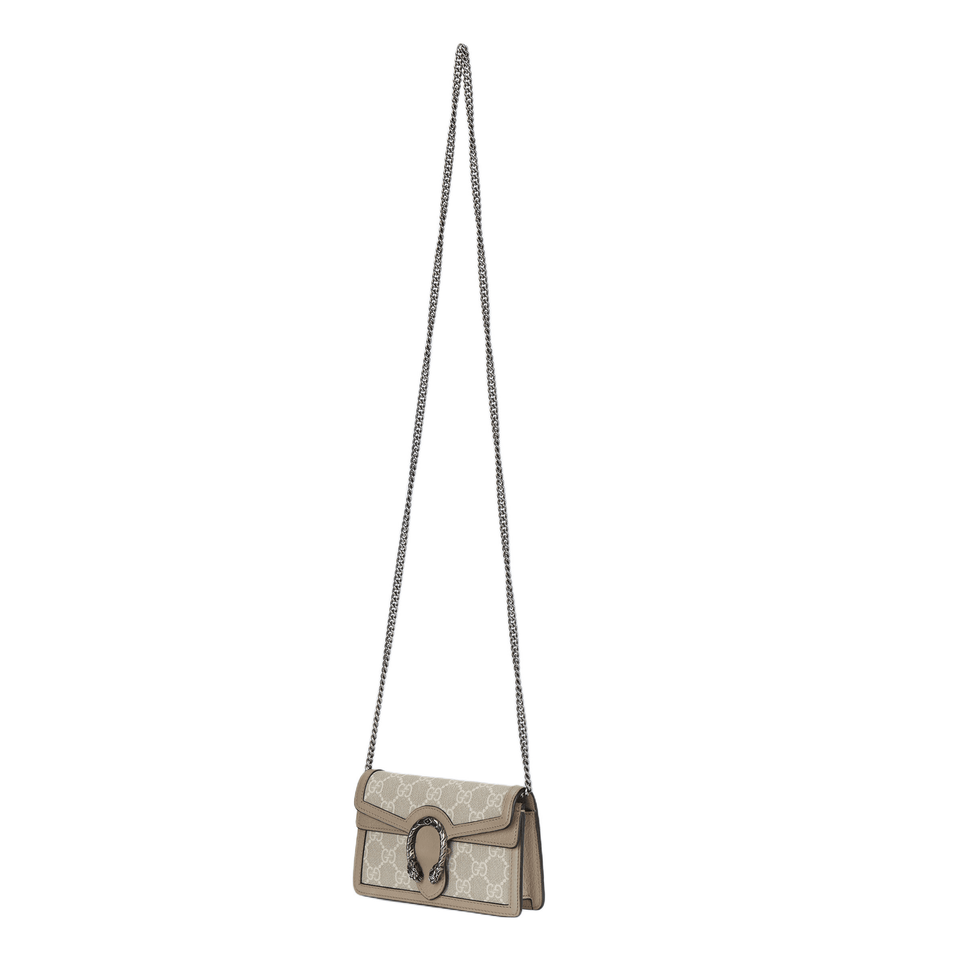Сумка через плечо Gucci Dionysus Mini Beige/White - изображение 2