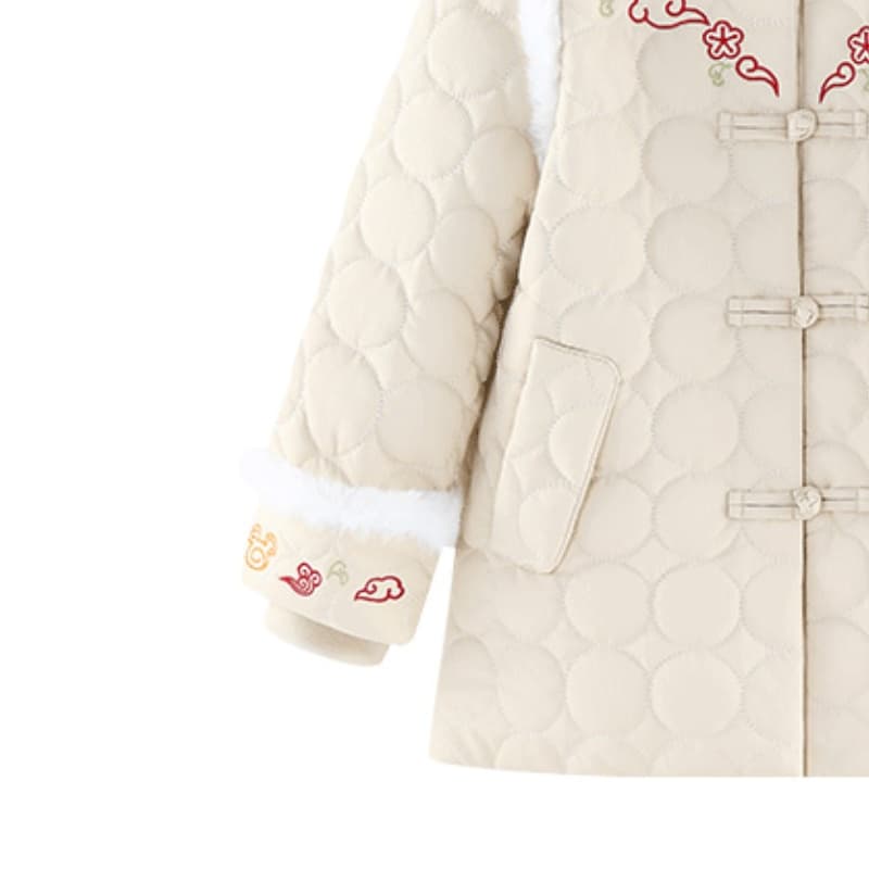 Disney PARKA Пальто Бежевый Абрикосовый Детский - изображение 3
