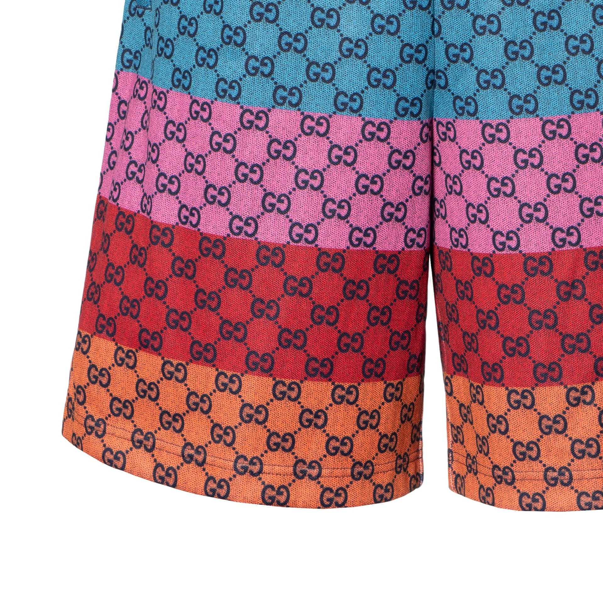 Шорты GUCCI SS21 Multicolor Knit Shorts - изображение 8