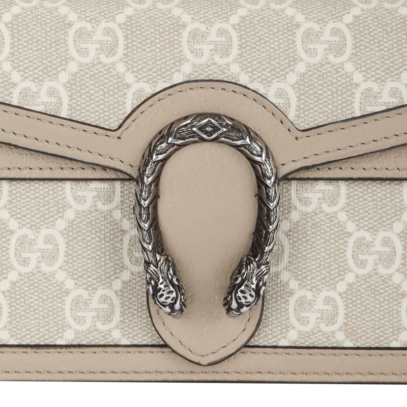 Сумка через плечо Gucci Dionysus Mini Beige/White - изображение 5