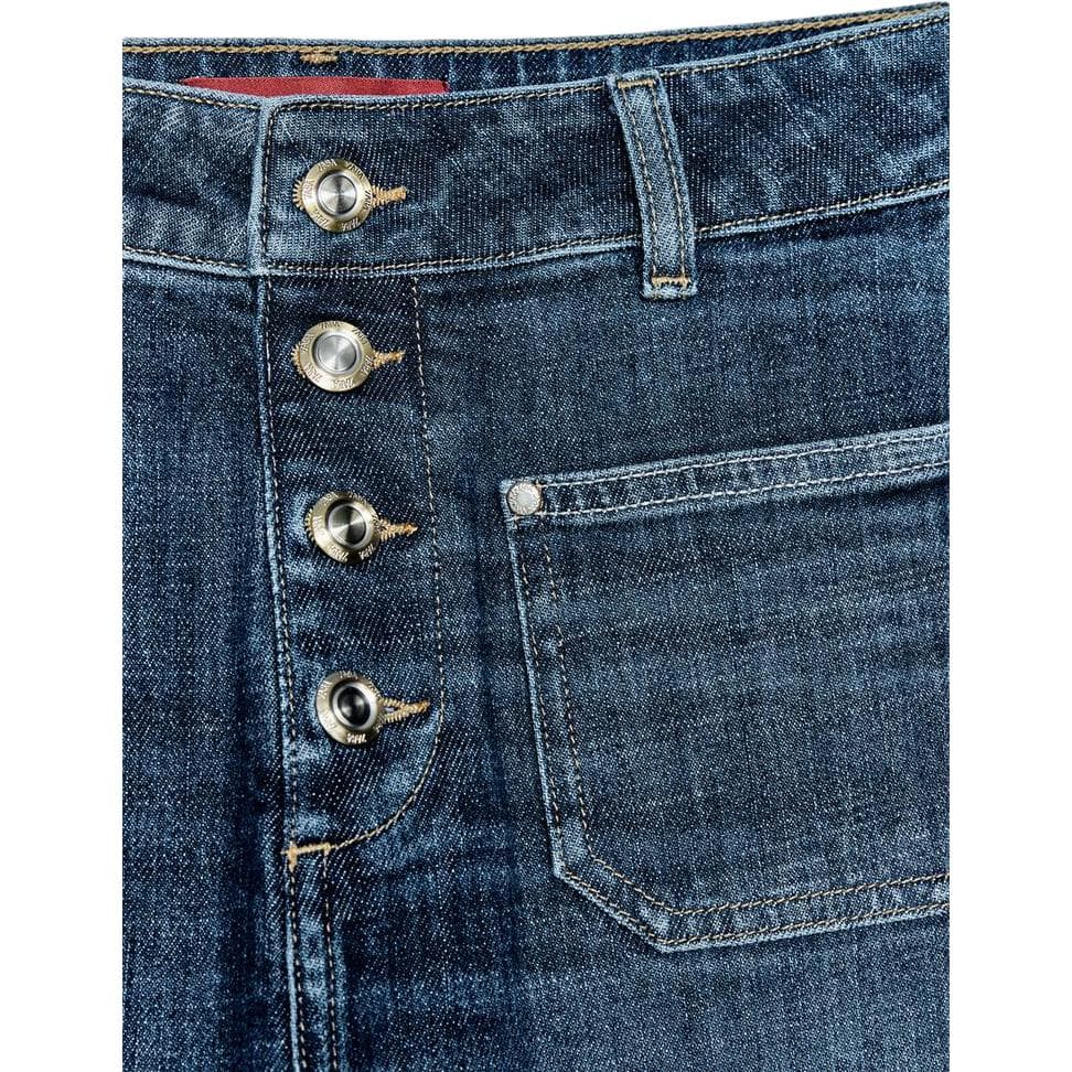 Джинсы ZARA Blue Women's Jeans ZARA Синие Женские Джинсы - изображение 4