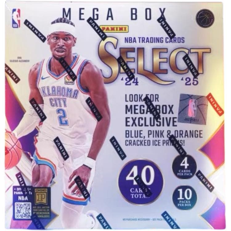 Коллекционные карточки PANINI 25 SELECT Баскетбольный Бластер NBA Баскетбол Коллекционная Спортивная Карты Целая Коробка - изображение 2