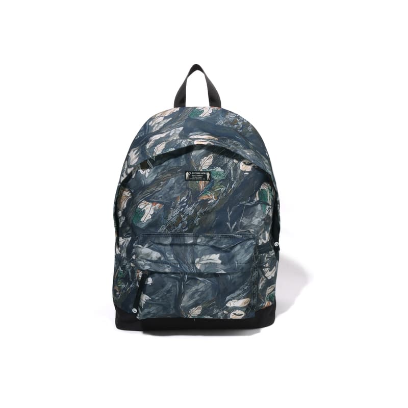 Рюкзак A BATHING APE Ткань Рюкзак Унисекс Белый Кофейный - изображение 4