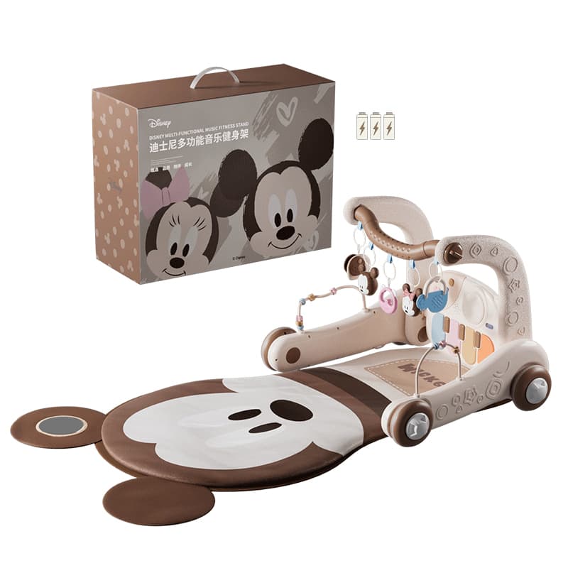 DISNEY MICKEY MOUSE Minnie Mouse Ходунки для новорожденных с педальным пианино Детский спортивный комплекс - изображение 2