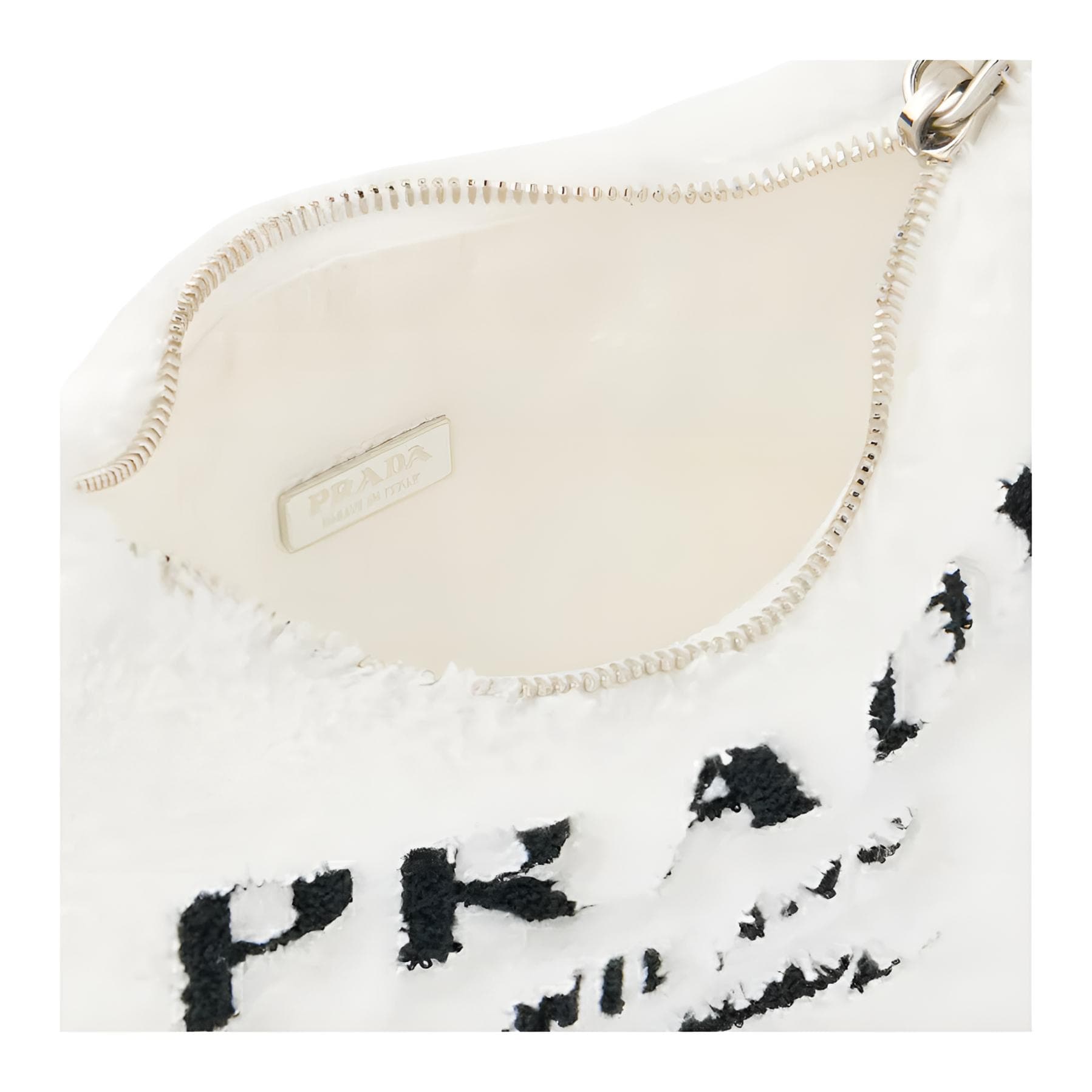 Мини-сумка Prada Re-Edition 2000 White - изображение 4